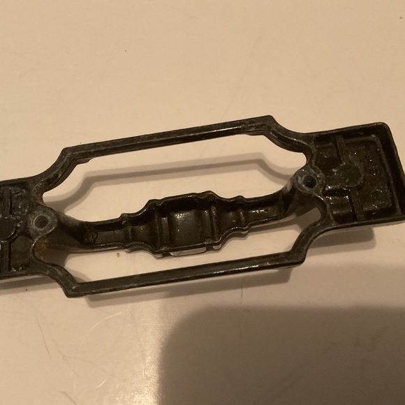 28 Amerock Cabinet Drawer Pull Handle Model 235-1 1970s Vintage Antique Brass - Picture 3 of 8